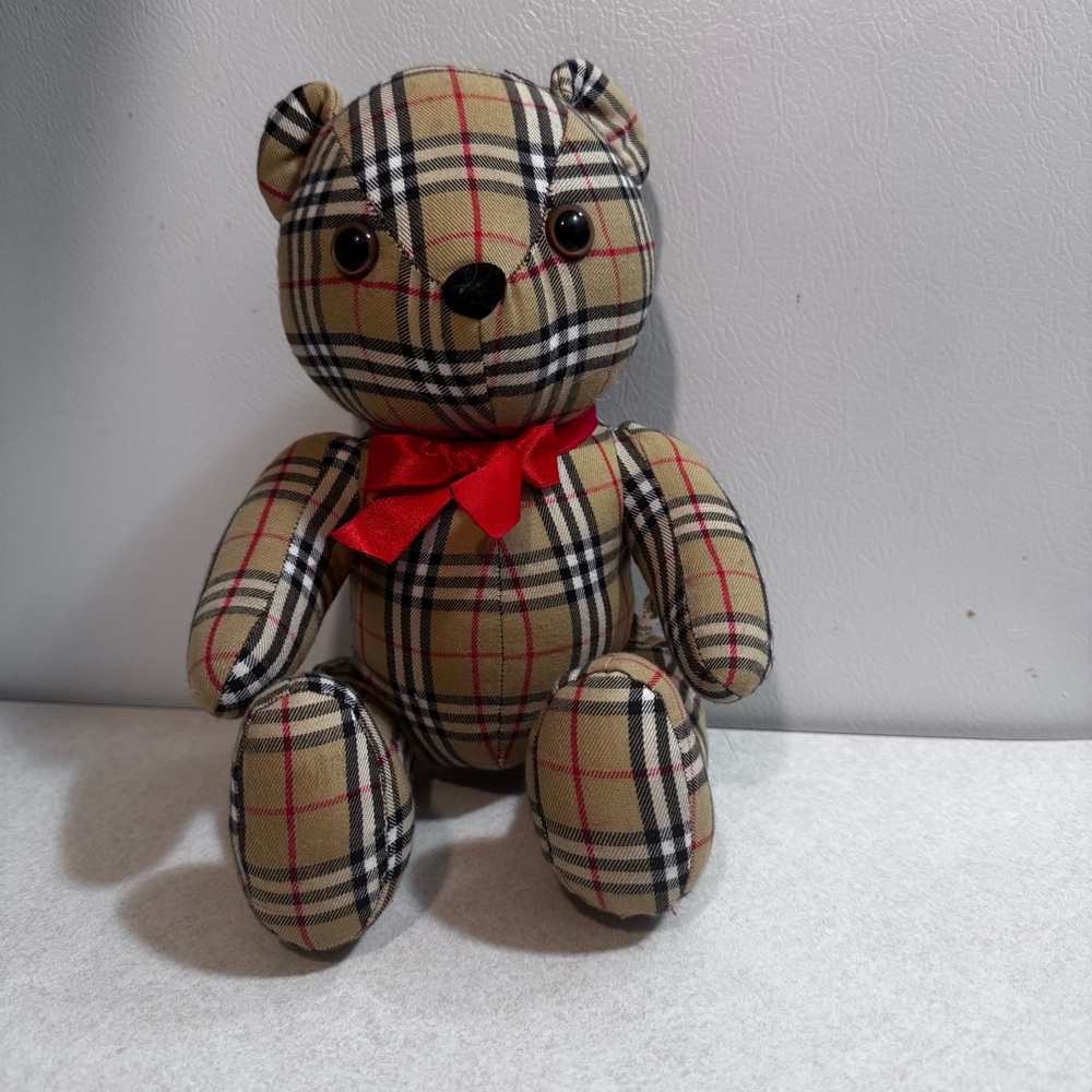Burberry 10” Nova Check Teddy Bear